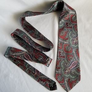 OSCAR DE LA RENTA Silk Tie vintage